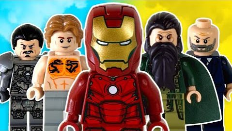 Я собрал всех злодеев из фильмов про Железного человека из ЛЕГО