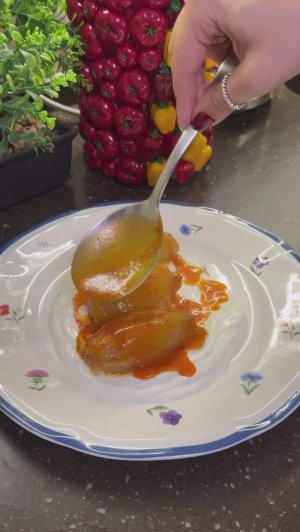 Фаршированный лук.