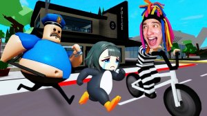 КИТАЙКУ И ГУГУГАГУ ПИНГВИНА ПРЕСЛЕДУЕТ БАРРИ!