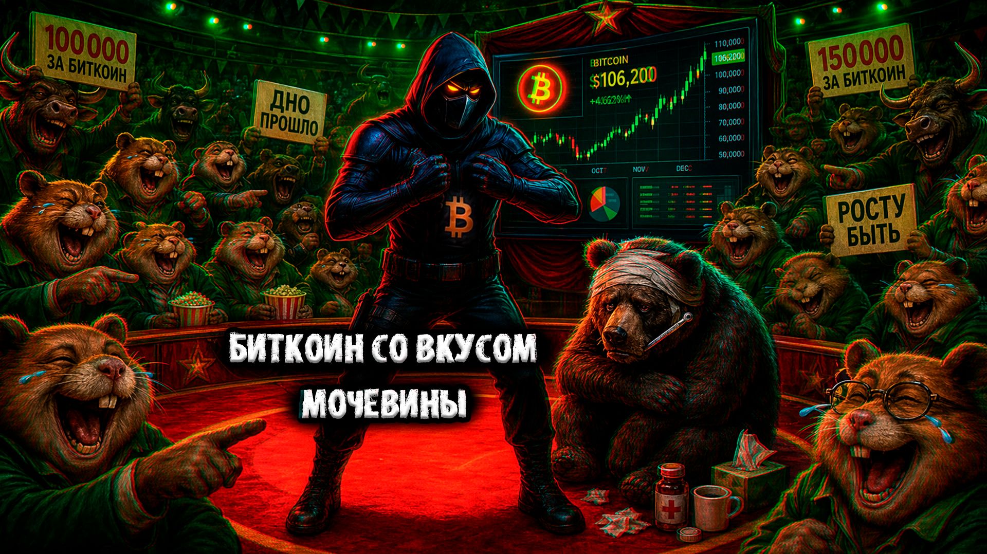 Биткоин прогноз и технический анализ когда будет дно BTC и движение Вайкофф и месячный ТФ