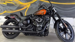 Harley Davidson street bob 114 мотор, 2023 год . Обзор