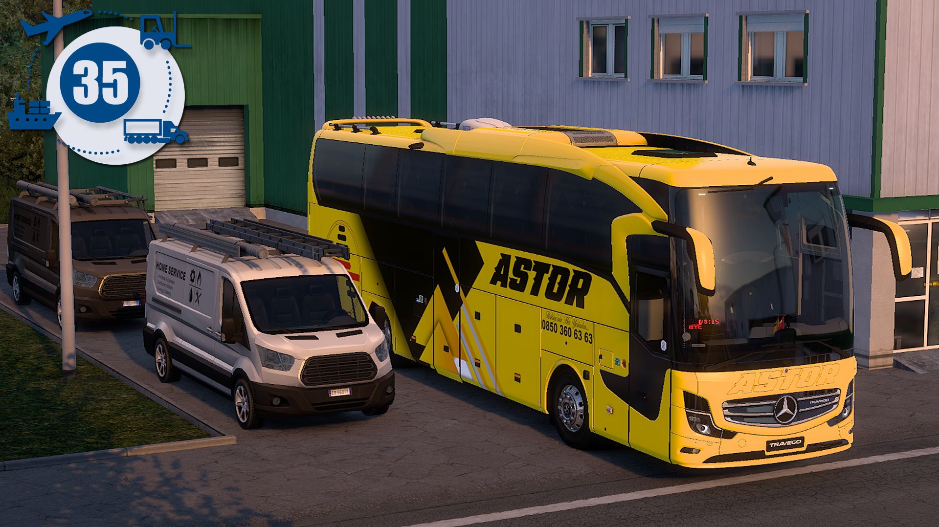 BUS SERIES VIII - Euro Truck Simulator 2 [-35-]