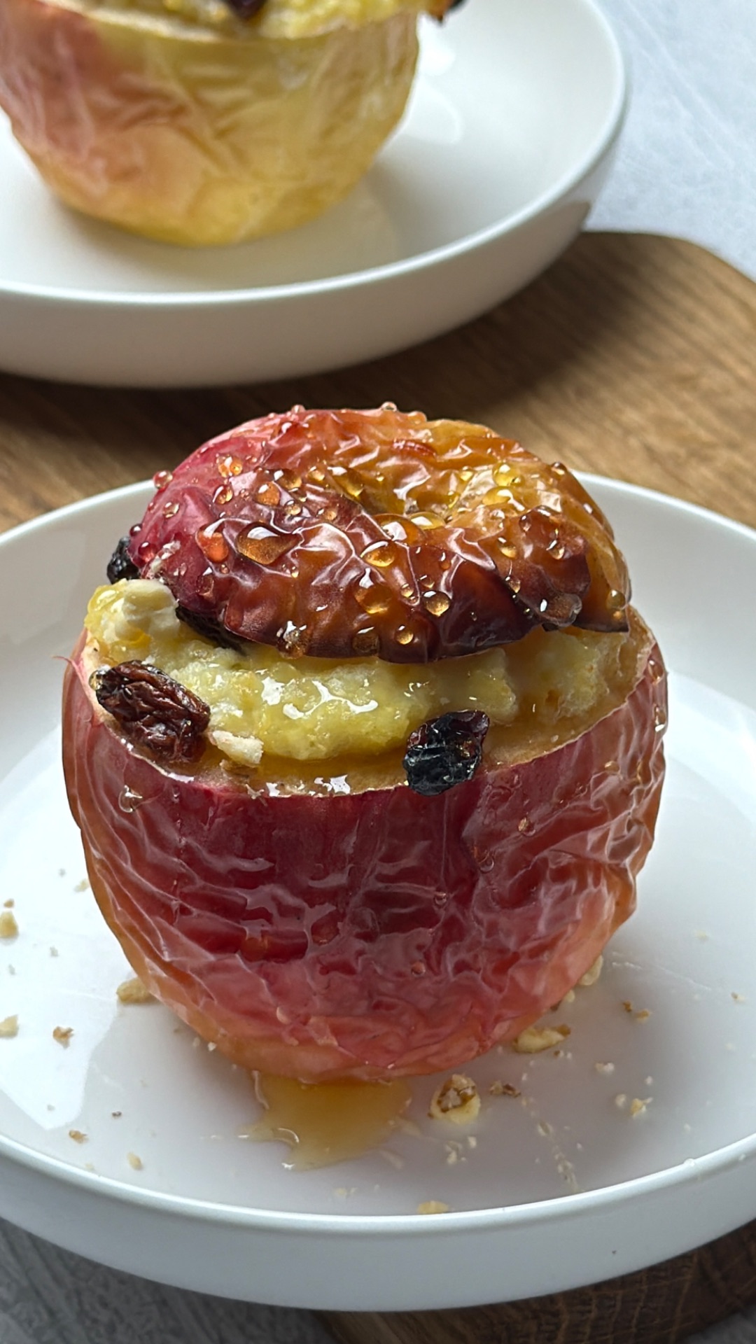 ПШЕННАЯ КАША В ЗАПЕЧЕННОМ ЯБЛОКЕ