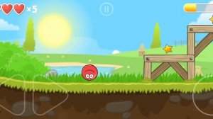 Прохождение 1 уровня Red Ball 4.