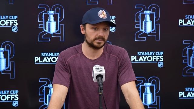 Verhaeghe, Reinhart & Montour | Stanley Cup Final Practice Interviews | 6.3.24