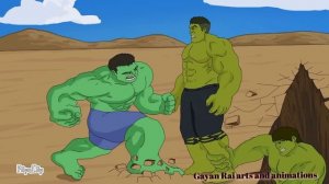 HULK vs HULK vs HULK (Full part) Hulk verse flipaclip animation