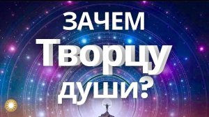 Зачем Творцу души?