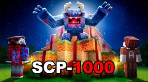 😱Я Добавил SCP-1000 "ЙЕТИ" и Мы Выжили 99 Ночей в Майнкрафт..