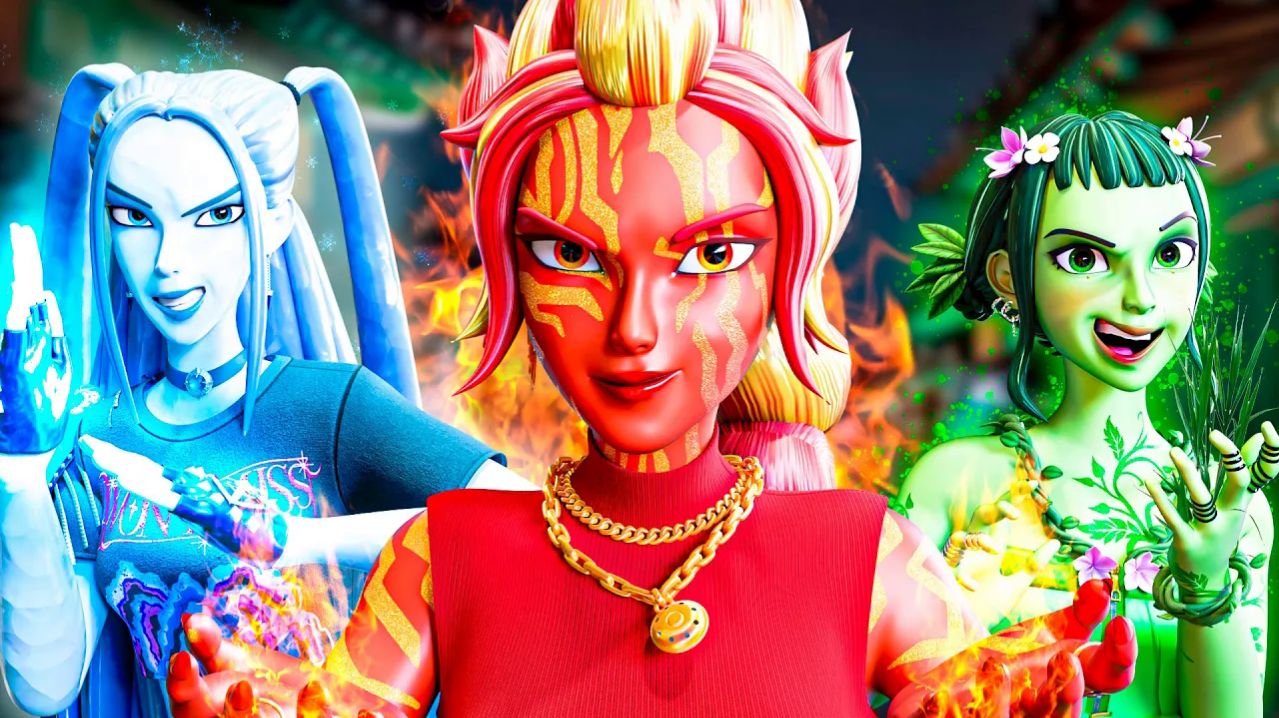 HUNTRIX, НО ОНИ ЖЕ ЭЛЕМЕНТАЛИ?! Анимация KPop Demon Hunters