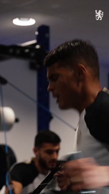 POV: At the Gym with the Blues   #shorts #football #chelsea #chelseafc #training