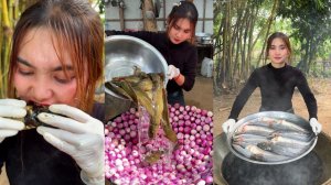 Потрясающий рецепт приготовления вкуснейшей рыбы, которую можно помыть с луком и пожарить во фритюре