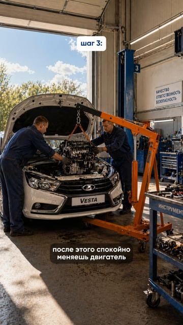 Как правильно зарегистрировать замену двигателя в ГИБДД в 2026