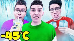 КТО ПОСЛЕДНИЙ ЗАМЕРЗНЕТ ЧЕЛЛЕНДЖ ! Видео Влада Бумага а4 А 4 Bumaga