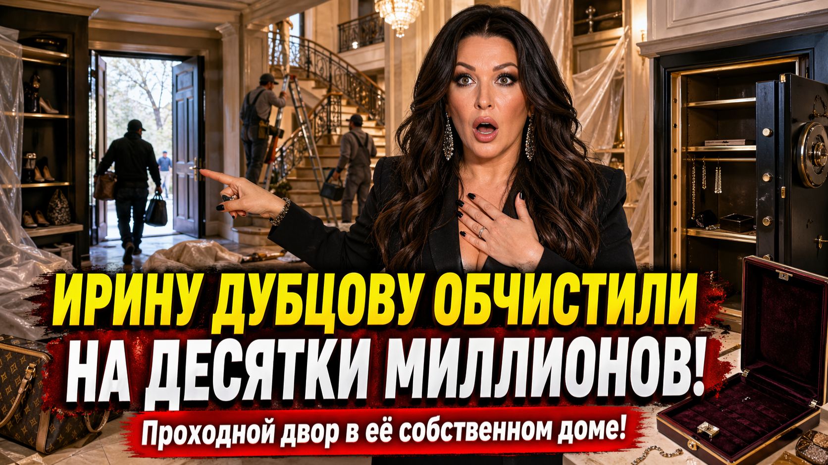 ИРИНУ ДУБЦОВУ ОБЧИСТИЛИ НА ДЕСЯТКИ МИЛЛИОНОВ! Проходной двор в её собственном доме!