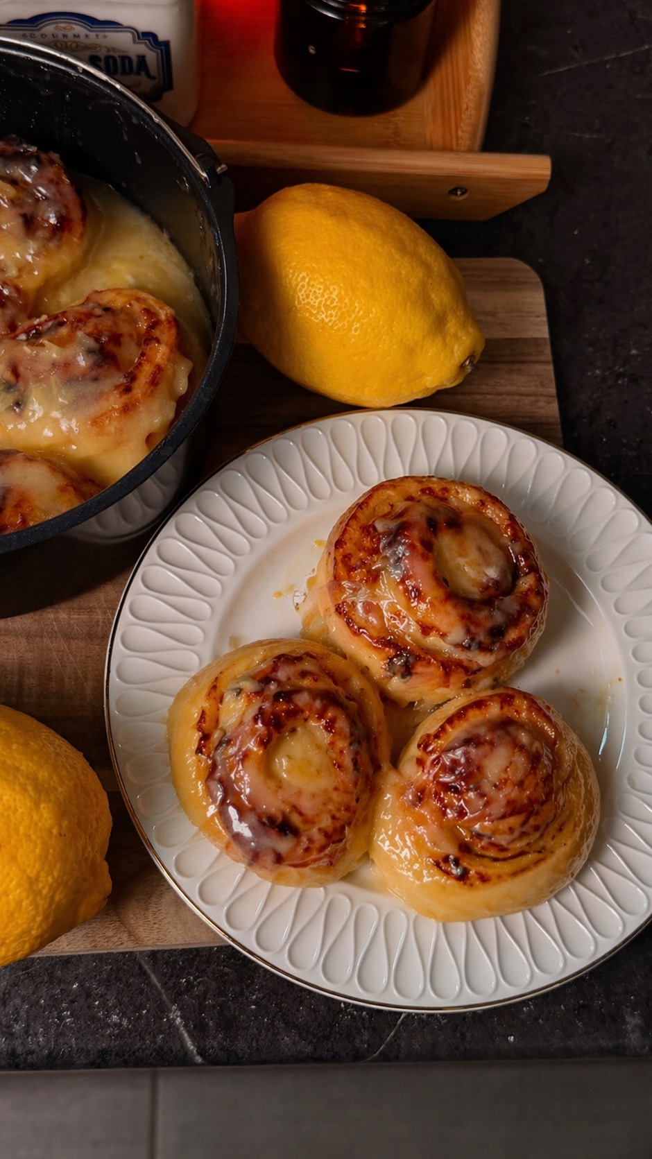 Лимонные синнабоны