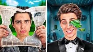 БОГАТЫЙ vs БЕДНЫЙ ШПИОН ! Влад Бумага А4 Видео Влада Влад а4 Бумага а4 А 4