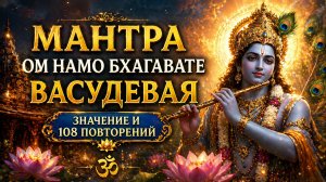 Мантра Ом Намо Бхагавате Васудевая значение и 108 повторений 🙏🕉️