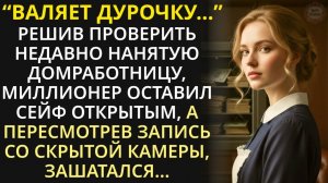 Истории из жизни| Богач проверил домработницу, не заперев сейф |Аудио рассказы|Жизненные истории