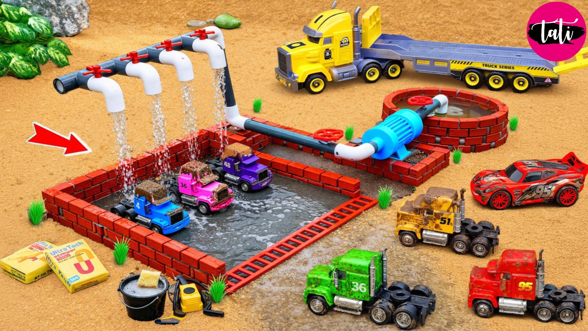 Мультик про машинки. Залипательное видео для детей. Игрушки, куклы, машинки. ASMR АСМР