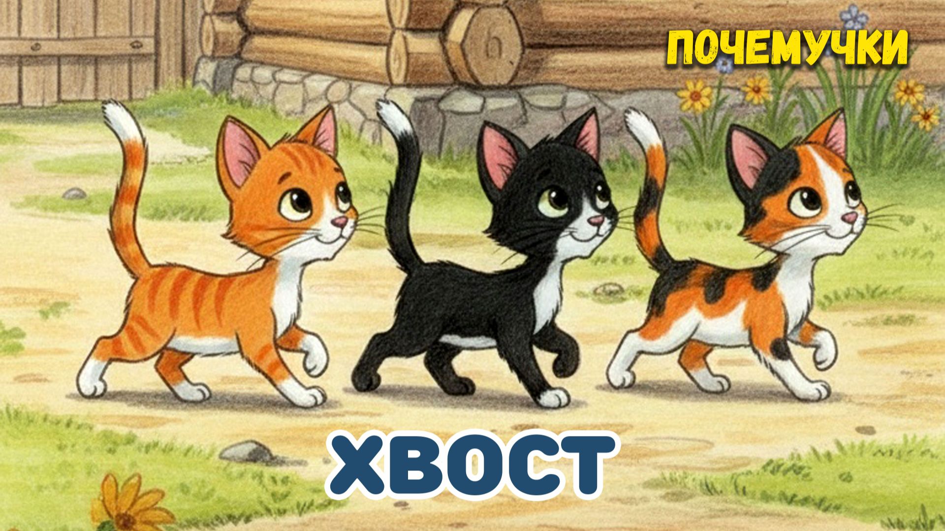 Хвост | Почемучки | Детские песни