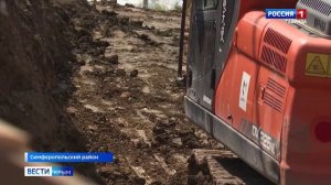 Мост между сёлами Заречное и Перевальное готов почти на 15 процентов