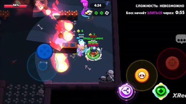 играю в бравл побеждаю босса.