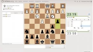 Шахматы на lichess, партия №18 - Часть 2 из 10