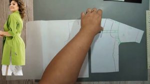 Моделирование. Туника не только для полненьких. Выкройка № 2044.