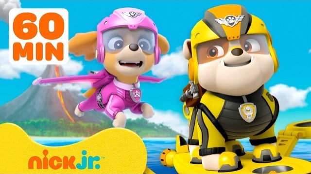 Щенячий патруль  Приключения на улице с Крепышом Зумой и Скай!  Nick Jr. Cyrillic