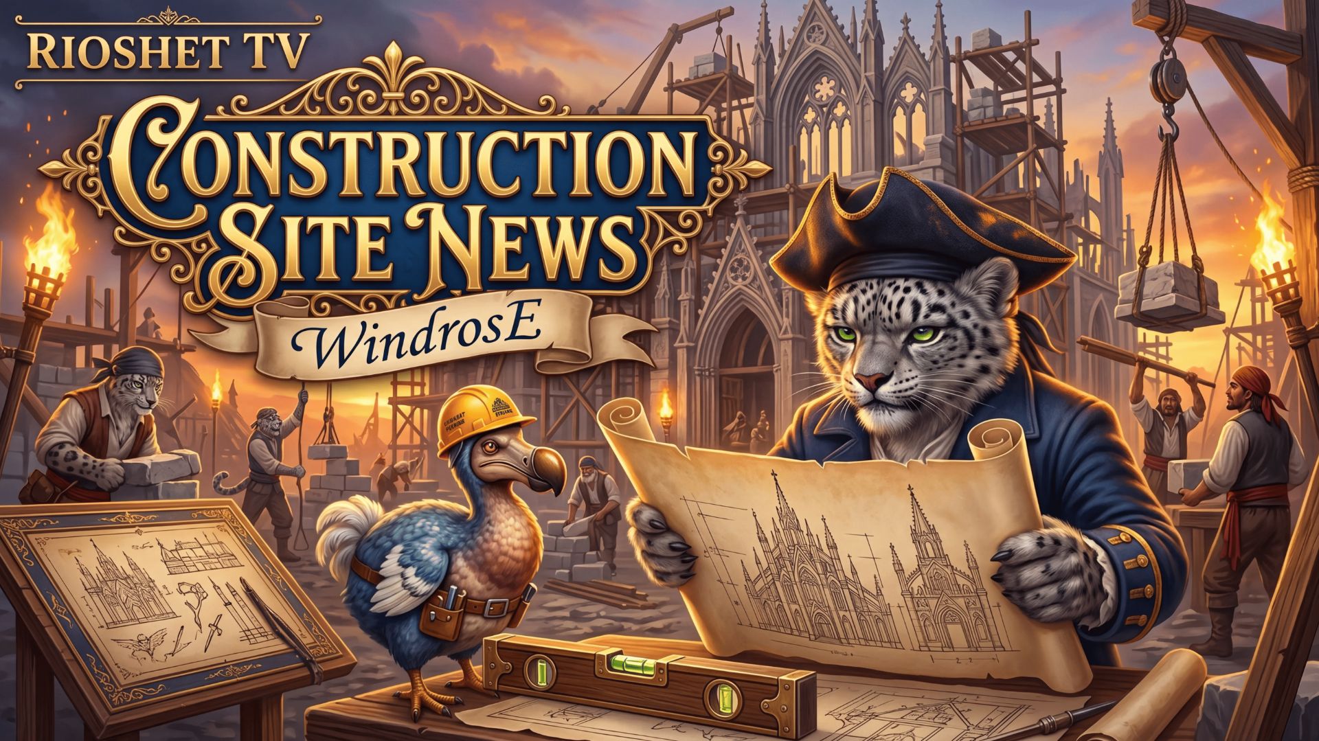 3D строительство/Windrose/Выживалка в мире пиратов/ Стрим /