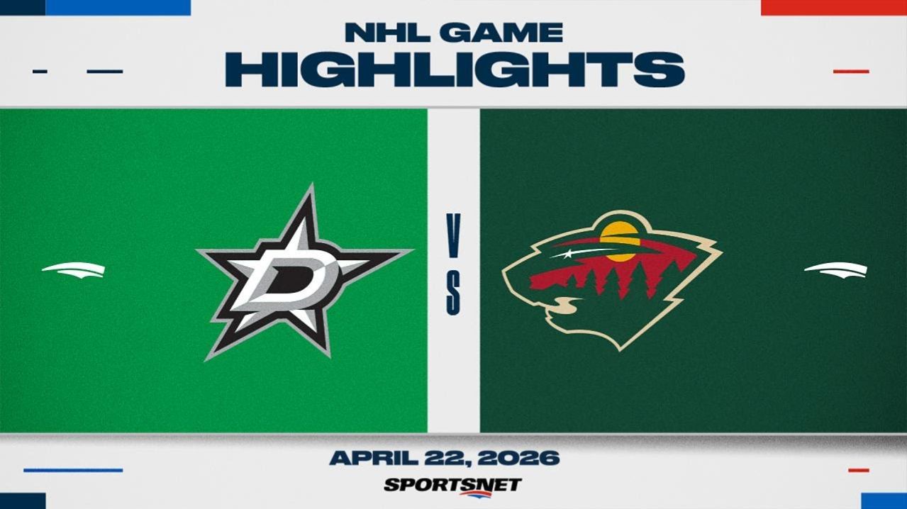 NHL Game 3 Highlights ｜ Stars vs. Wild - April 22, 2026