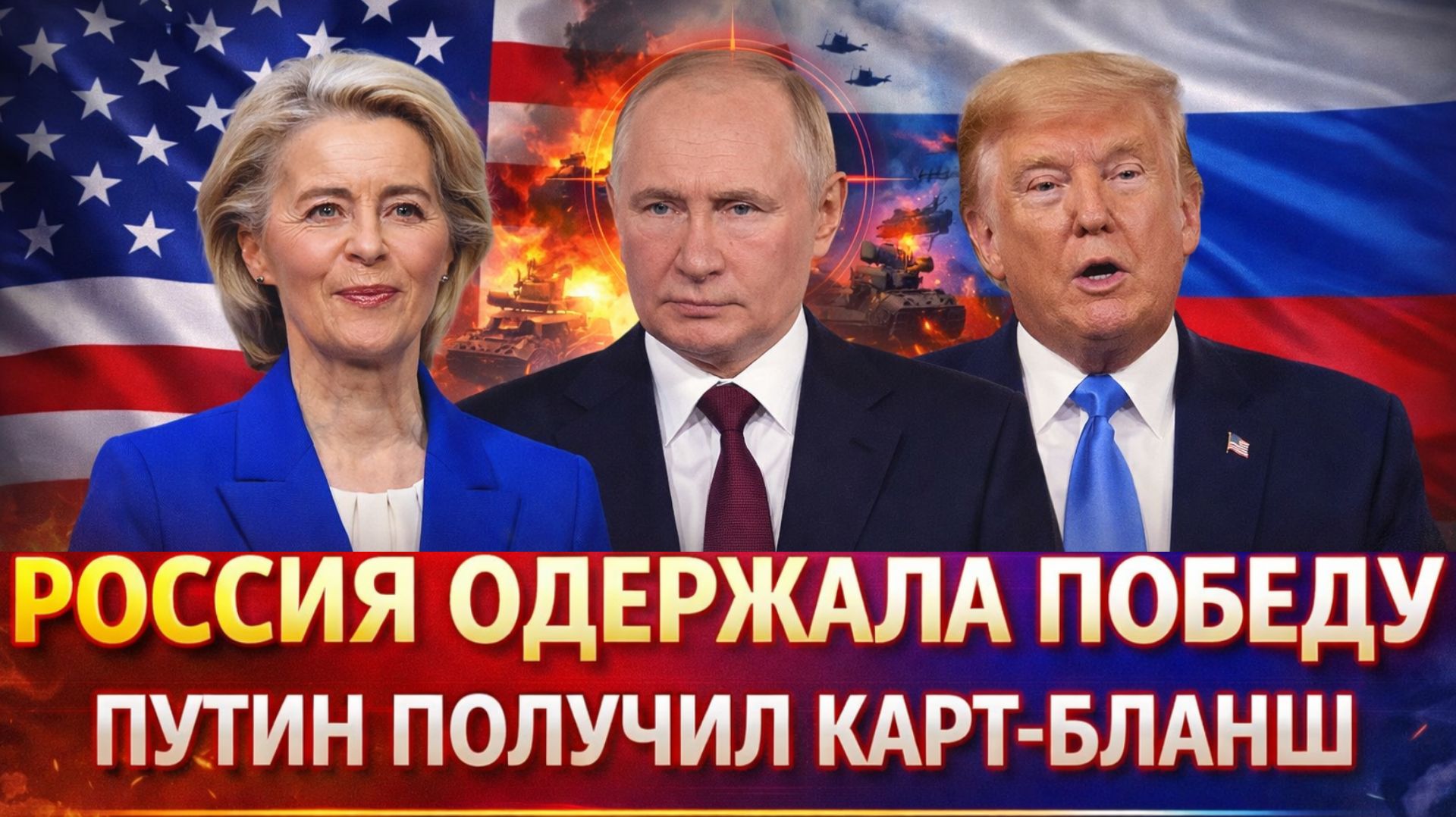 Россия одержала победу! Путин получил полный карт-бланш// Никто не верил в РФ, а она смогла!