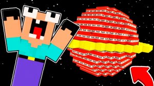 НУБ ЗАТРОЛЛЕН НЕВИДИМЫМ ПРО Майнкрафт, но Нубик и Планета из Динамита в Космосе