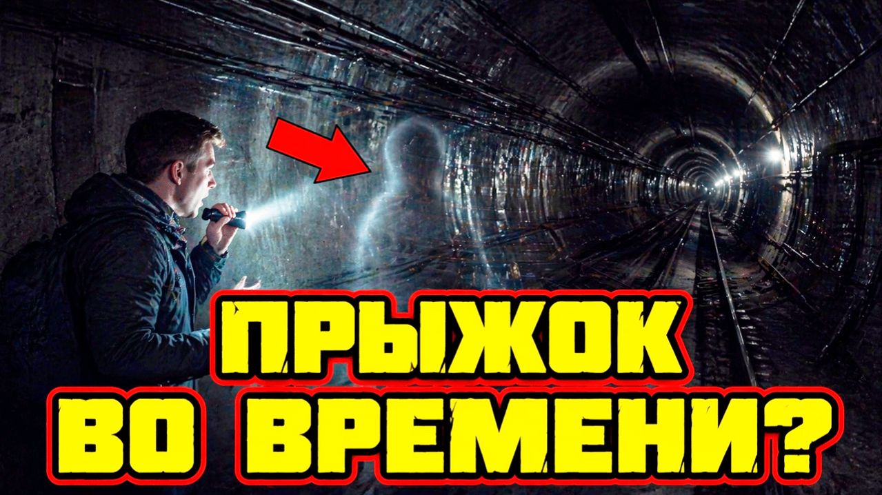 В заброшенных тоннелях метро нашли петлю времени где звук эха возвращается раньше произнесенных слов