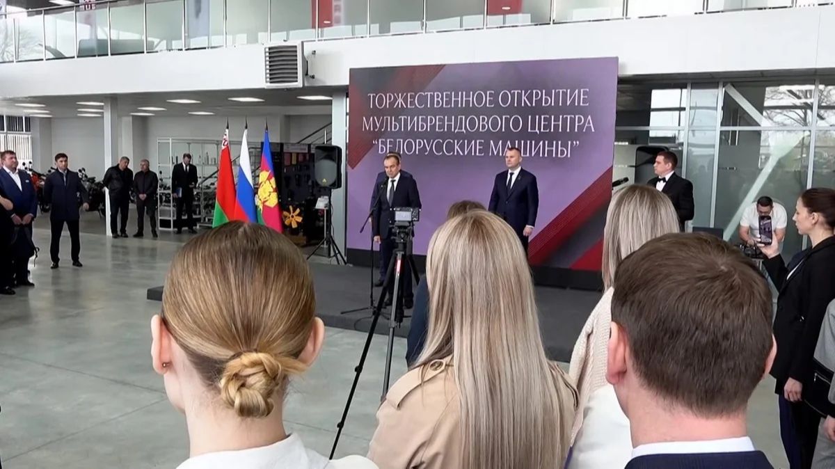 Строительство дилерского центра ТД «Палессе» | Открытие с Губернатором в Усть-Лабинске