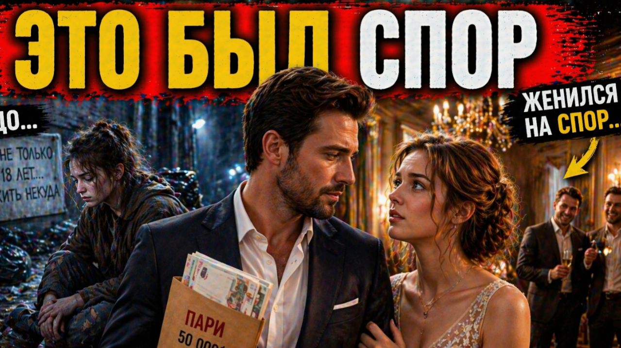 Истории из жизни. Он женился на бездомной из-за спора… и влюбился Жизненные истории, Аудиорассказы