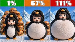 МАЙНКРАФТ ГУГУ ГАГА ПИНГВИН!! СТАНОВИТСЯ ВСЕ БОЛЬШЕ И БОЛЬШЕ