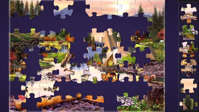 Собираем пазлы. Романтика Кемпинга
