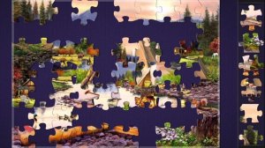 Собираем пазлы. Романтика Кемпинга
