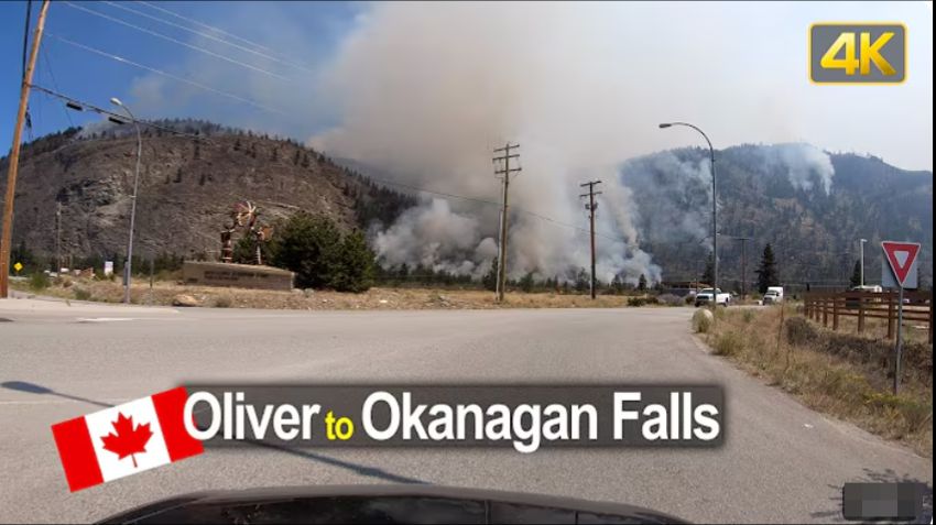 🚗 SmartTV 4К ➤ 🌄 Игл-Блаффе: из Оливера до водопада Оканаган, Британская Колумбия, Канада!🌄