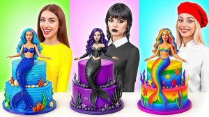 Кулинарный Челлендж# Уэнсдей Против Бабушки # Смешные Ситуации на Кухне от Candy DO