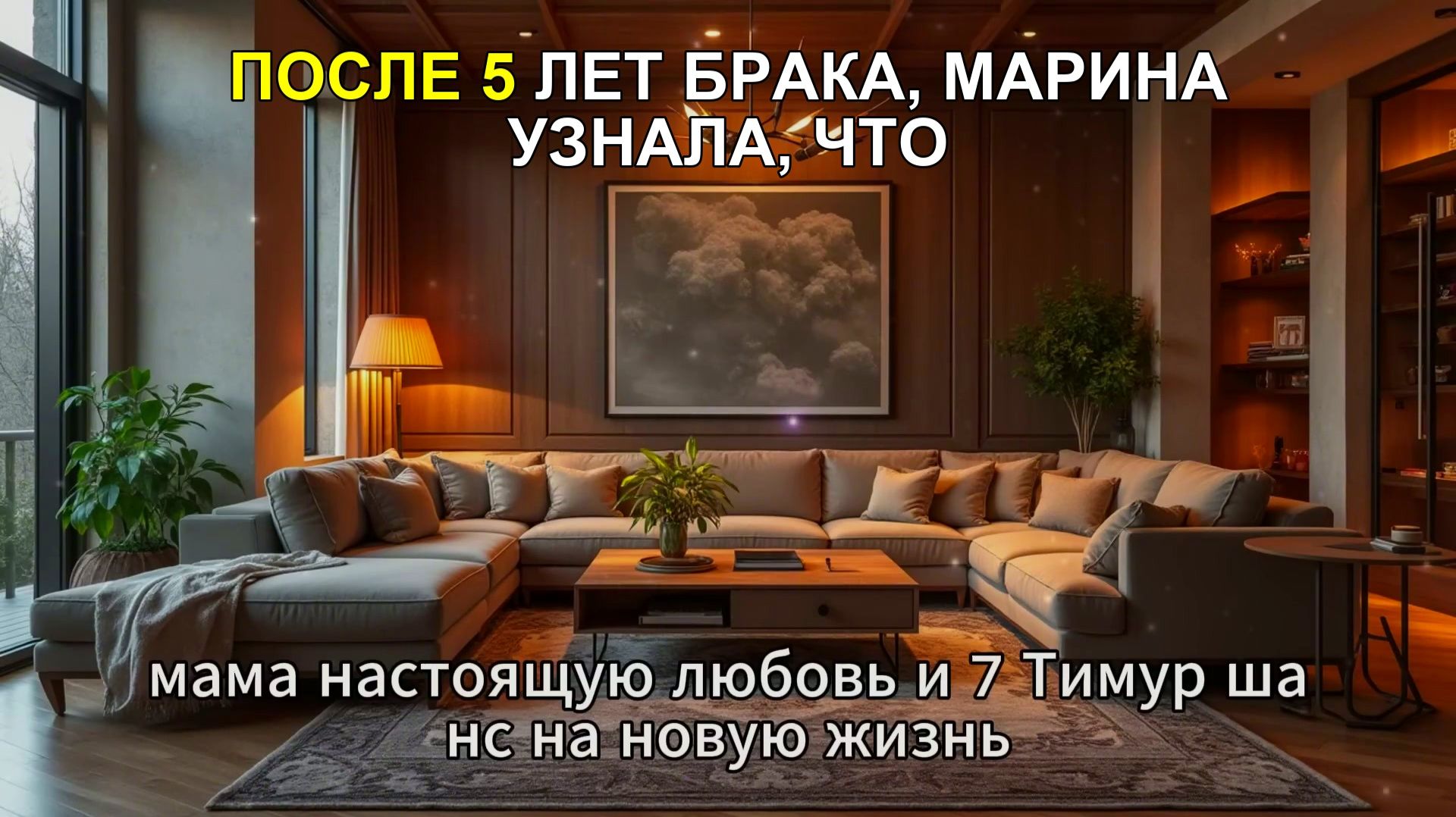 После 5 лет брака Марина узнала что её муж подарил дом для другой. Тогда на