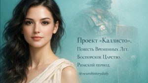 Проект "Каллисто". Повесть Временных Лет. Боспорское Царство. Римский период.
