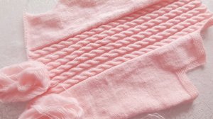 Свитер Зефирка Спинка часть 2