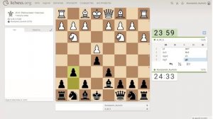 Шахматы на lichess, партия №14 - Часть 1 из 8