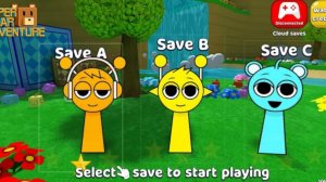 A B C Спрунки в приключении Super Bear Adventure🐻