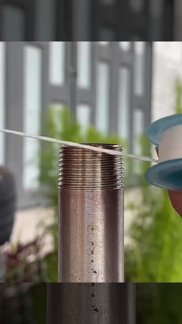 Как правильно использовать фум-ленту.

Лайфхак