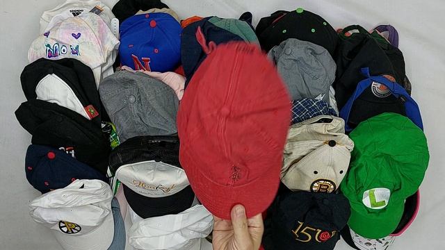 Бейсболки  секонд оптом 7 пак