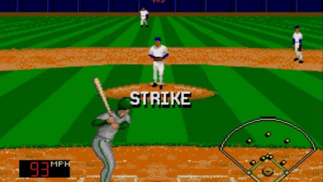 ESPN Baseball Tonight -Sega CD- (USA) Короткий геймплей