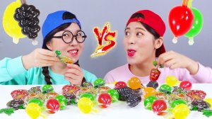 Радужные желейные фруктовые конфеты TikTok Вызов ДОНА DONA